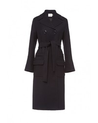 Женское темно-синее пальто от Soeasy