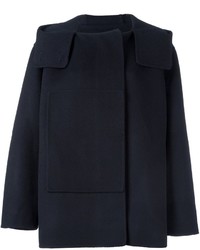 Женское темно-синее пальто от Sofie D'hoore
