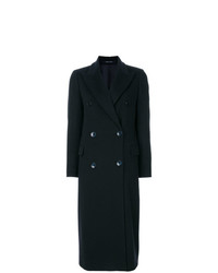 Женское темно-синее пальто от Tagliatore