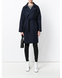 Женское темно-синее пальто от A.P.C.