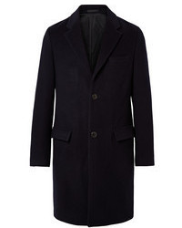 Женское темно-синее пальто от TOMORROWLAND
