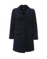 Женское темно-синее пальто от Topshop
