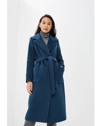 Женское темно-синее пальто от Vivaldi