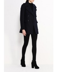 Женское темно-синее пальто от Warehouse