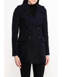 Женское темно-синее пальто от Warehouse