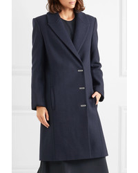 Женское темно-синее пальто от Dion Lee