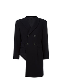 Женское темно-синее пальто от Yohji Yamamoto Vintage