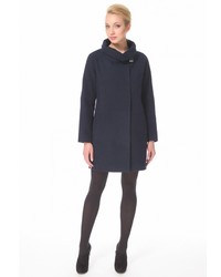 Женское темно-синее пальто от Спартак