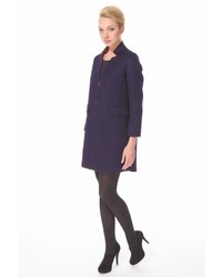 Женское темно-синее пальто от Спартак