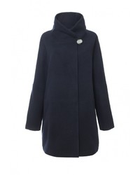 Женское темно-синее пальто от Спартак