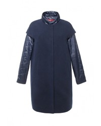 Женское темно-синее пальто от Спартак