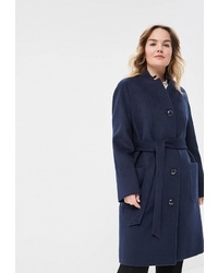 Женское темно-синее пальто от Спартак