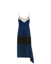 Темно-синее платье-комбинация от Gloria Coelho