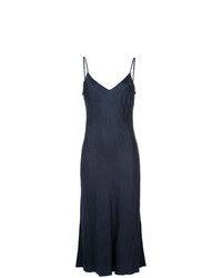 Темно-синее платье-комбинация от Organic by John Patrick