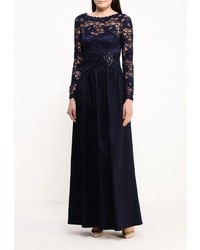 Темно-синее платье-макси от Apart