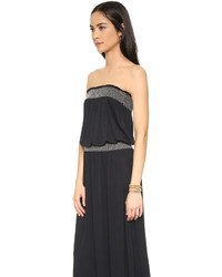 Темно-синее платье-макси от Soft Joie