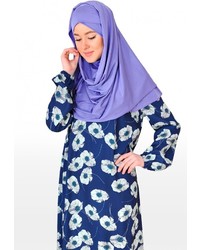 Темно-синее платье-макси от Hayat