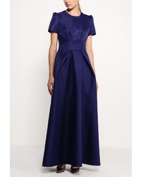 Темно-синее платье-макси от LAMANIA