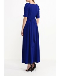 Темно-синее платье-макси от MadaM T