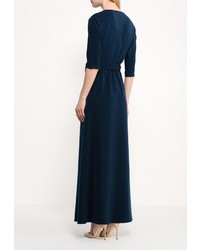 Темно-синее платье-макси от MADMILK