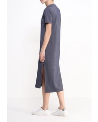 Темно-синее платье-макси от NATIVE YOUTH