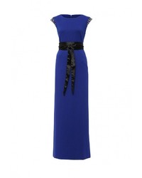 Темно-синее платье-макси от Piena