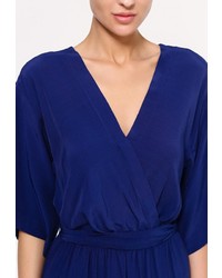 Темно-синее платье-макси от River Island