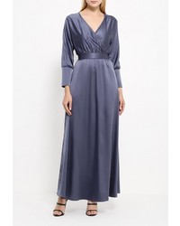 Темно-синее платье-макси от Xarizmas