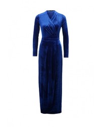 Темно-синее платье-макси от Xarizmas