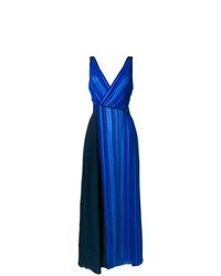 Темно-синее платье-макси от Zeus+Dione