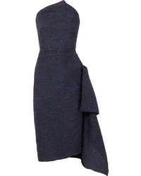 Темно-синее платье-миди от Roland Mouret