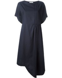 Темно-синее платье-миди от Societe Anonyme
