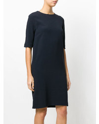 Темно-синее платье прямого кроя от 'S Max Mara