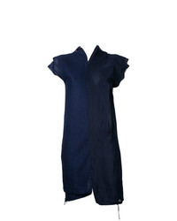 Темно-синее платье прямого кроя от Comme Des Garçons Vintage