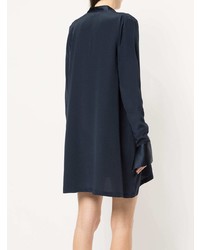Темно-синее платье прямого кроя от Kacey Devlin