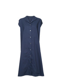 Темно-синее платье-рубашка от Sofie D'hoore