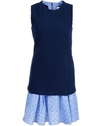 Темно-синее платье с вышивкой от Derek Lam 10 Crosby