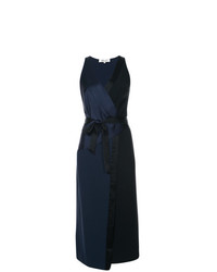 Темно-синее платье с запахом от Dvf Diane Von Furstenberg