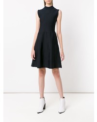 Темно-синее платье с пышной юбкой от Egrey