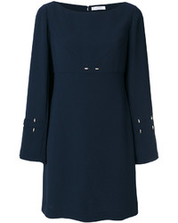 Темно-синее платье с шипами от Versace