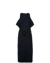 Темно-синее платье-футляр от Comme Des Garçons Vintage