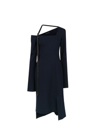 Темно-синее платье-футляр от Gloria Coelho