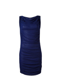 Темно-синее платье-футляр от Jean Paul Gaultier Vintage