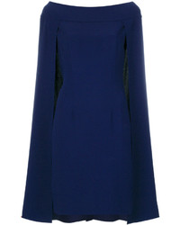 Темно-синее платье от Alberta Ferretti
