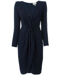 Темно-синее платье от Armani Collezioni