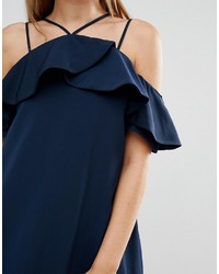 Темно-синее платье от Keepsake