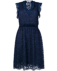 Темно-синее платье от Blugirl