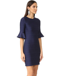 Темно-синее платье от Shoshanna