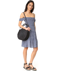 Темно-синее платье от Tory Burch