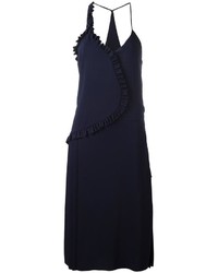 Темно-синее платье от Cédric Charlier